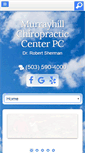 Mobile Screenshot of murrayhillchiro.com